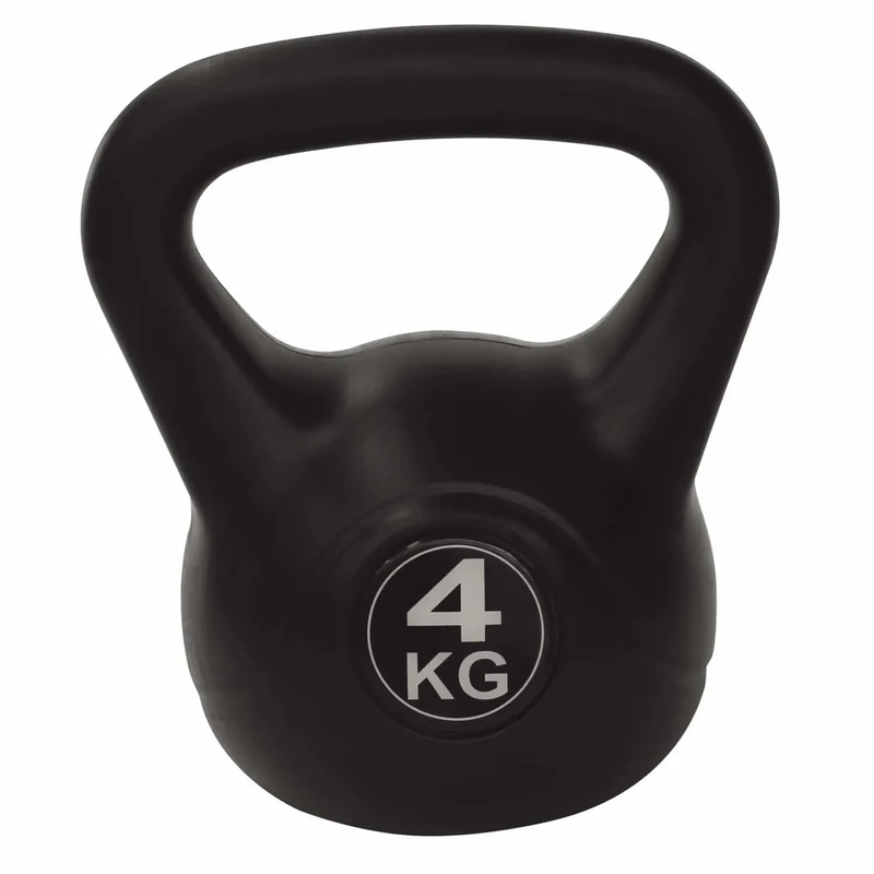 Kettlebell, 2-16 Kg erhältlich, hochwertiges PVC mit Sandfüllung, gute Griffigkeit