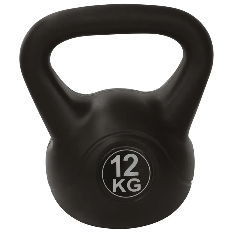 Kettlebell, 2-16 Kg erhältlich, hochwertiges PVC mit Sandfüllung, gute Griffigkeit