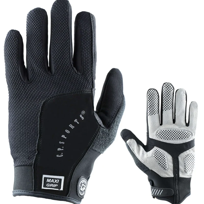 Fahrradhandschuhe, atmungsaktiv, flexibler Klettverschluss, Spezialnoppen für guten Griff