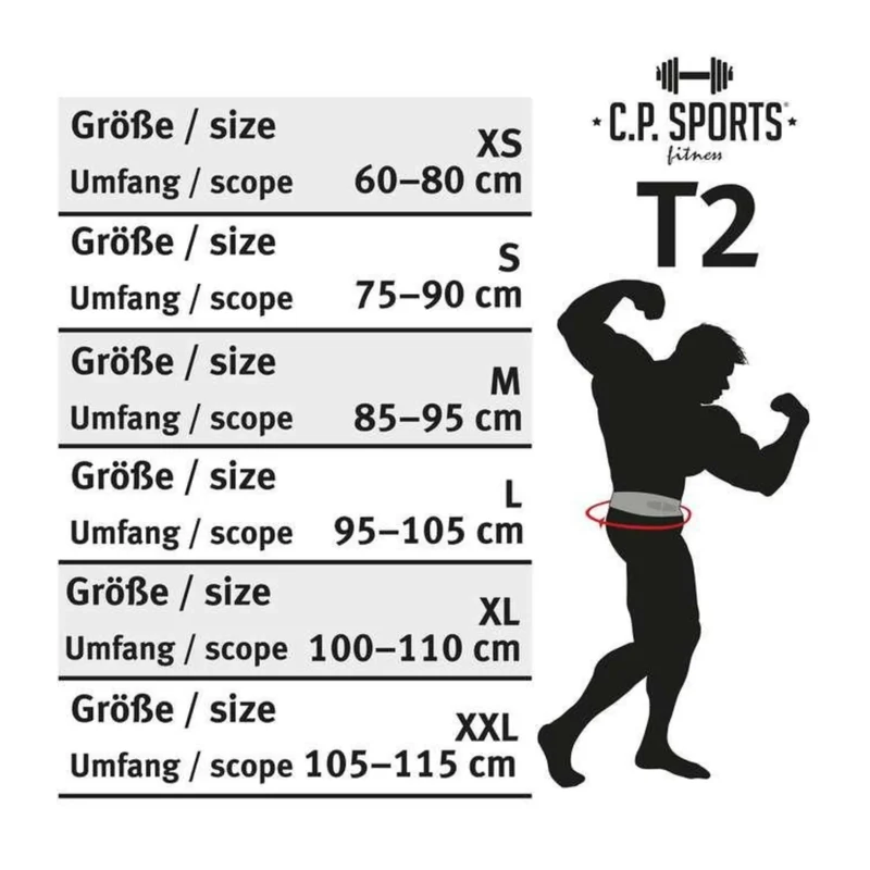 Gewichthebergürtel Ultraleicht, mit flexiblen Klettverschluss, ergonomische Passform