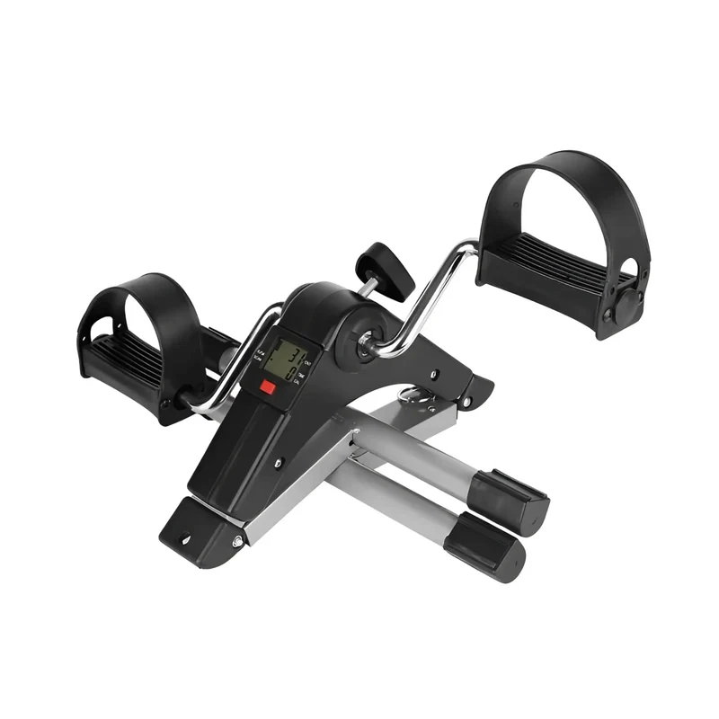Faltbarer Mini Heimtrainer, mit LCD-Anzeigedisplay, Widerstand verstellbar