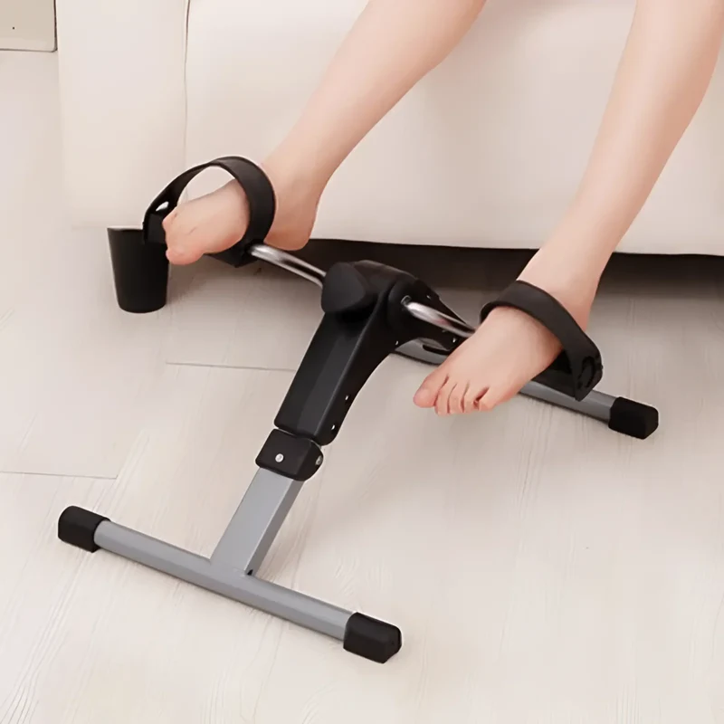Faltbarer Mini Heimtrainer, mit LCD-Anzeigedisplay, Widerstand verstellbar