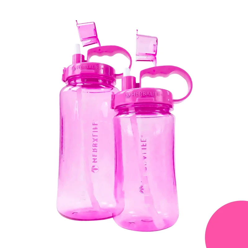 Wasserflasche/Shaker Big-Size 1000/2000ml, mit Skalierung, verstärkter Dichtungsring