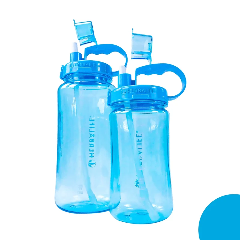 Wasserflasche/Shaker Big-Size 1000/2000ml, mit Skalierung, verstärkter Dichtungsring