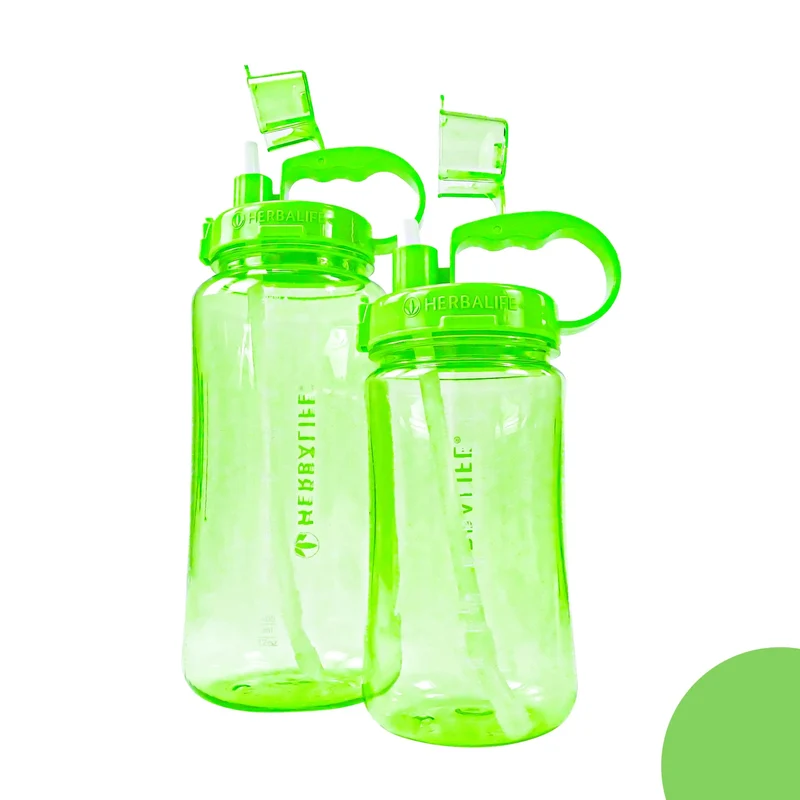 Wasserflasche/Shaker Big-Size 1000/2000ml, mit Skalierung, verstärkter Dichtungsring