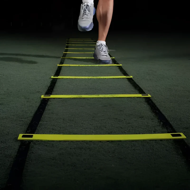 Agility Trainingsleiter – Verstellbare Koordinationsleiter für mehr Schnelligkeit, Reaktion und Fitnessbis zu 9 Meter