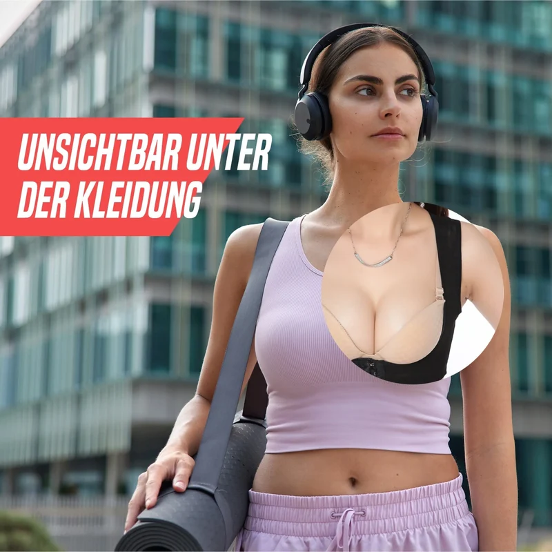 Haltungskorrektur Für Frauen, angenehmes Tragegefühl, atmungsaktiv, strapazierfähig