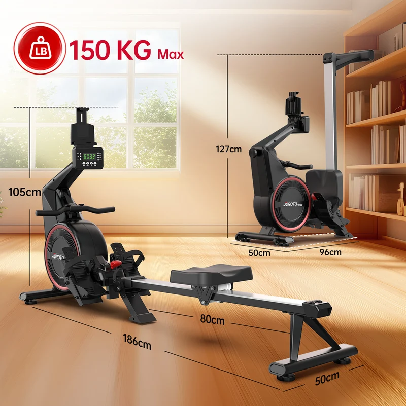JOROTO MR55 Luft-Magnet Dualwiderstands-Rudergerät