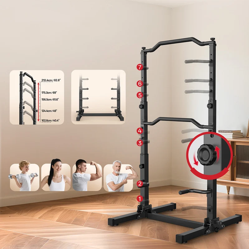 JOROTO JU30 Power Tower – klappbare Klimmzug- & Dip-Station