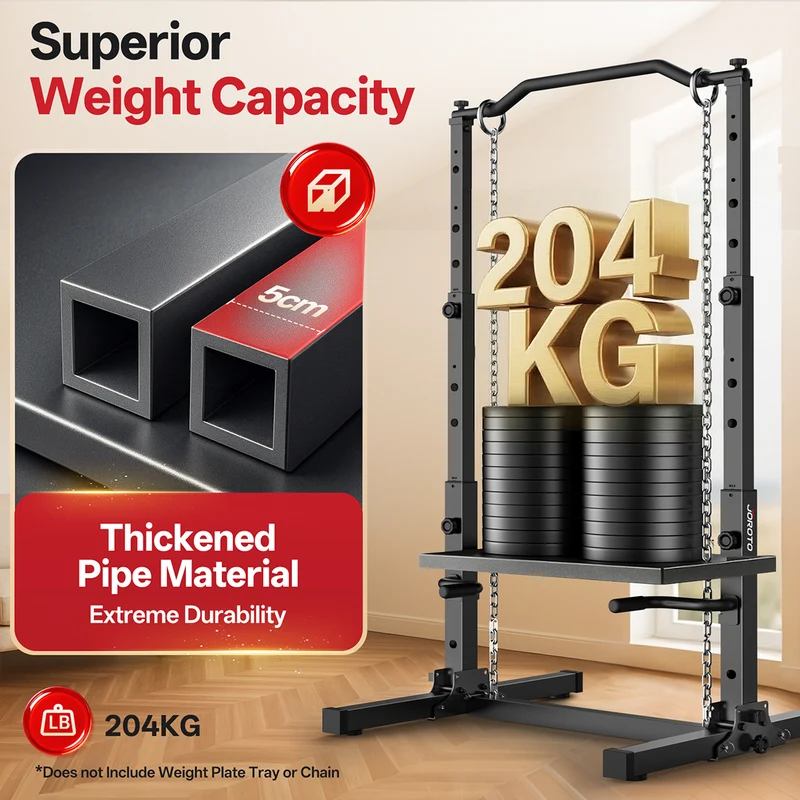 JOROTO JU30 Power Tower – klappbare Klimmzug- & Dip-Station
