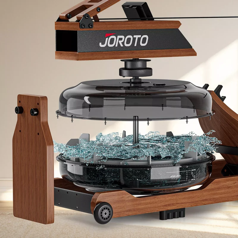 JOROTO MR380 Water Rower – vergrößerter 28L-Tank & FSC-zertifiziertes Hartholz