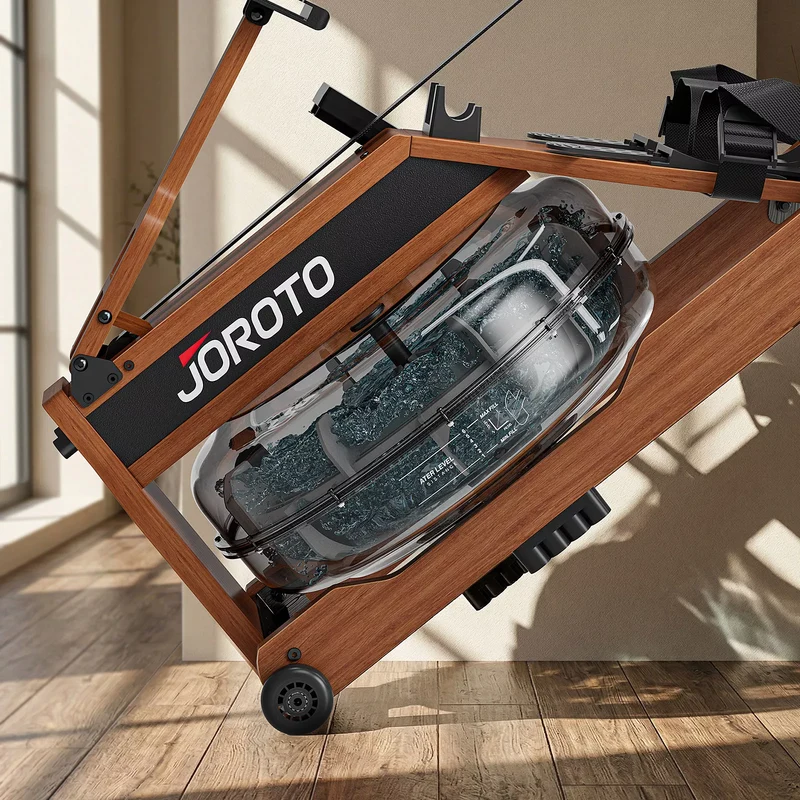 JOROTO MR380 Water Rower – vergrößerter 28L-Tank & FSC-zertifiziertes Hartholz