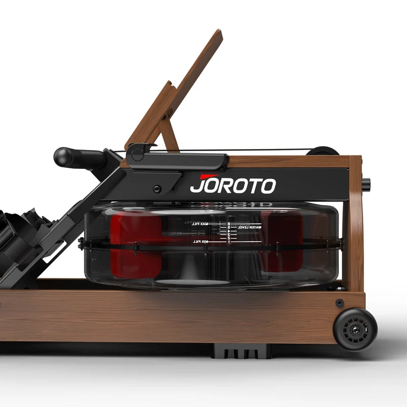 JOROTO MR280PRO Wasser-Rudergerät – FSC-Eiche & klappbar für Zuhause, Wohnung & Cardio