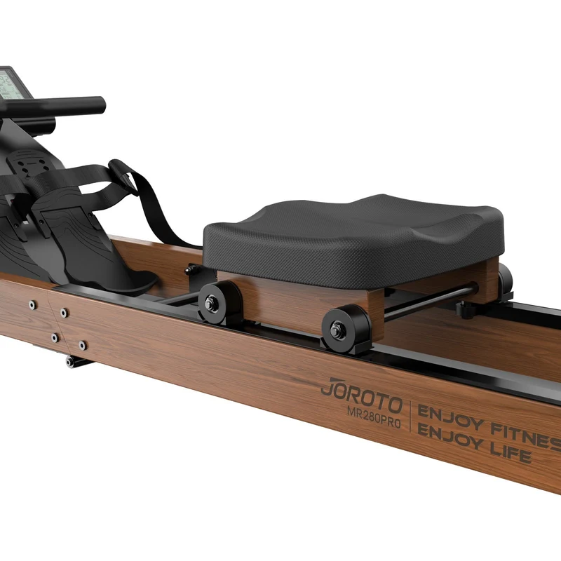 JOROTO MR280PRO Wasser-Rudergerät – FSC-Eiche & klappbar für Zuhause, Wohnung & Cardio