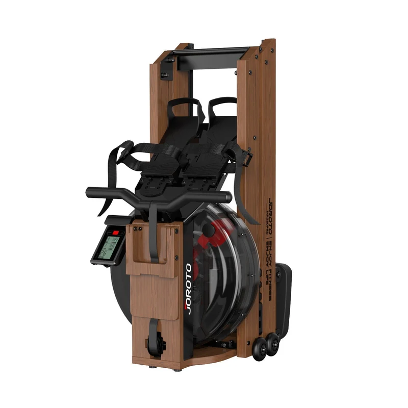 JOROTO MR280PRO Wasser-Rudergerät – FSC-Eiche & klappbar für Zuhause, Wohnung & Cardio