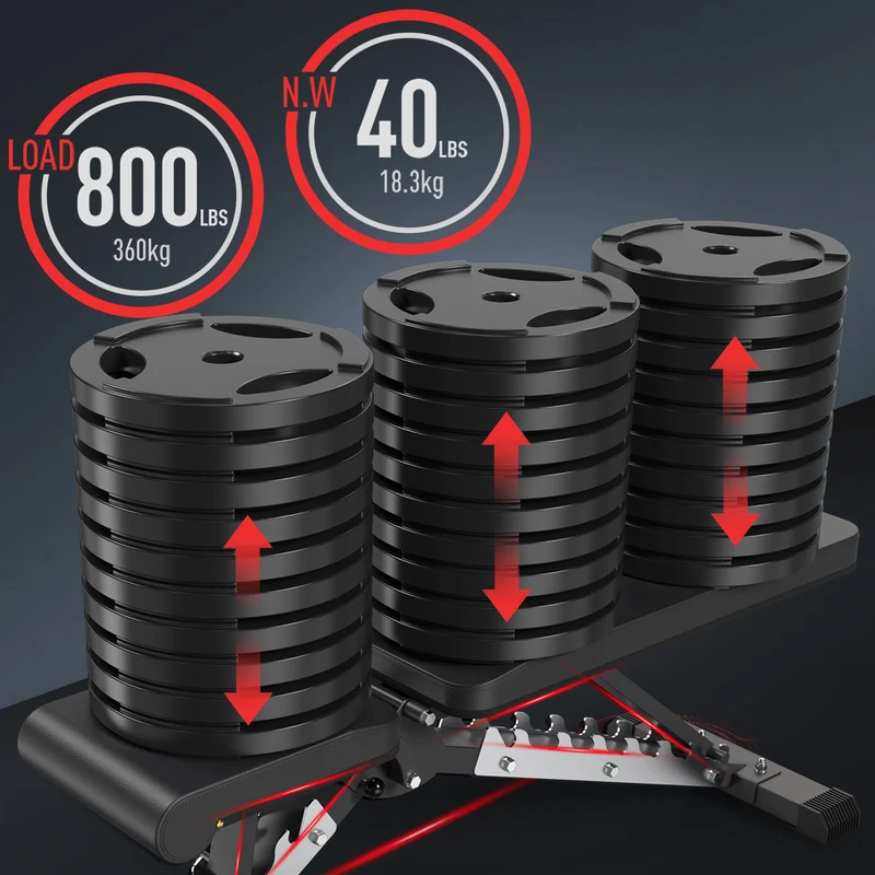 JOROTO MD60 Utility Verstellbare Hantelbank