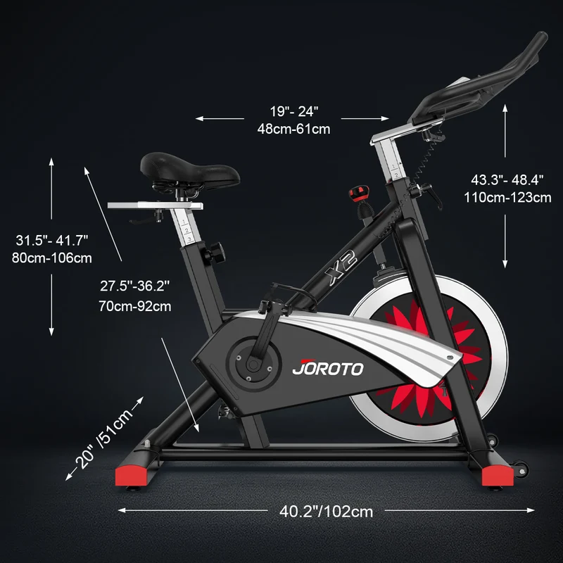 JOROTO X2 Magnetisches Indoor Cycling Bike