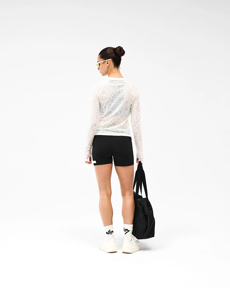 247 Performance Burnout Long Sleeve - Off White