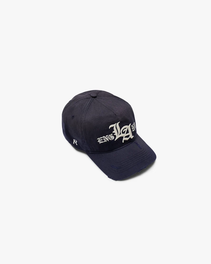 Represent X 47 EngLAnd Old English Cap - Washed Navy