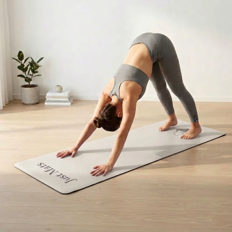 Yogamatte - PUREFLOW PRO | Naturkautschuk & PU-Leder | 4,5 mm