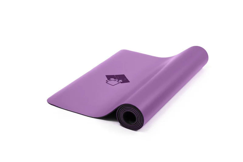 Yogamatte - PUREFLOW PRO | Naturkautschuk & PU-Leder | 4,5 mm