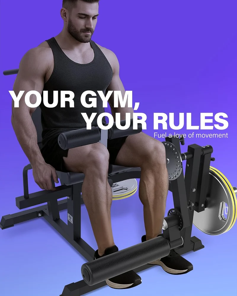 HVO Beinstrecker & Beinbeuger Maschine - Professionelles Beintrainingsgerät für Zuhause