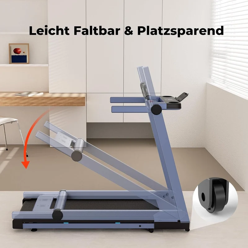 DeerRun Raceable Laufband: High-Tech Home Laufband mit Steigung & AI Coach