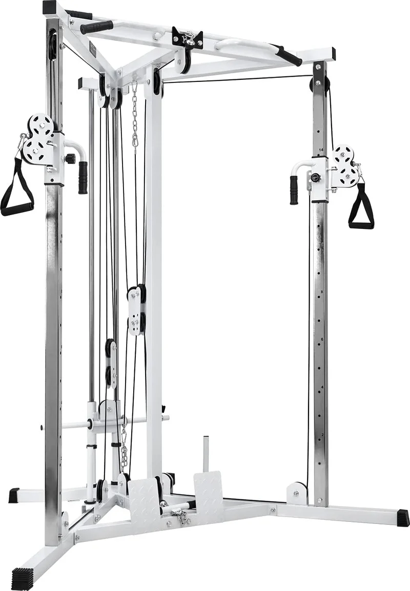 Bad Company Kabelzugstation mit Klimmzugstange, Ideal für Ihr Home-Gym