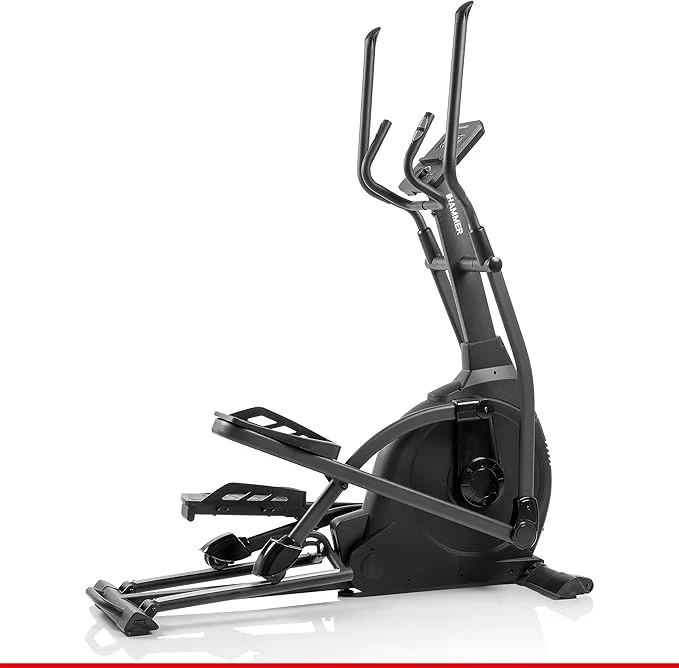 Hammer SpeedMotion II: Crosstrainer mit Steigung, 24 Programmen & 18 kg Schwungmasse
