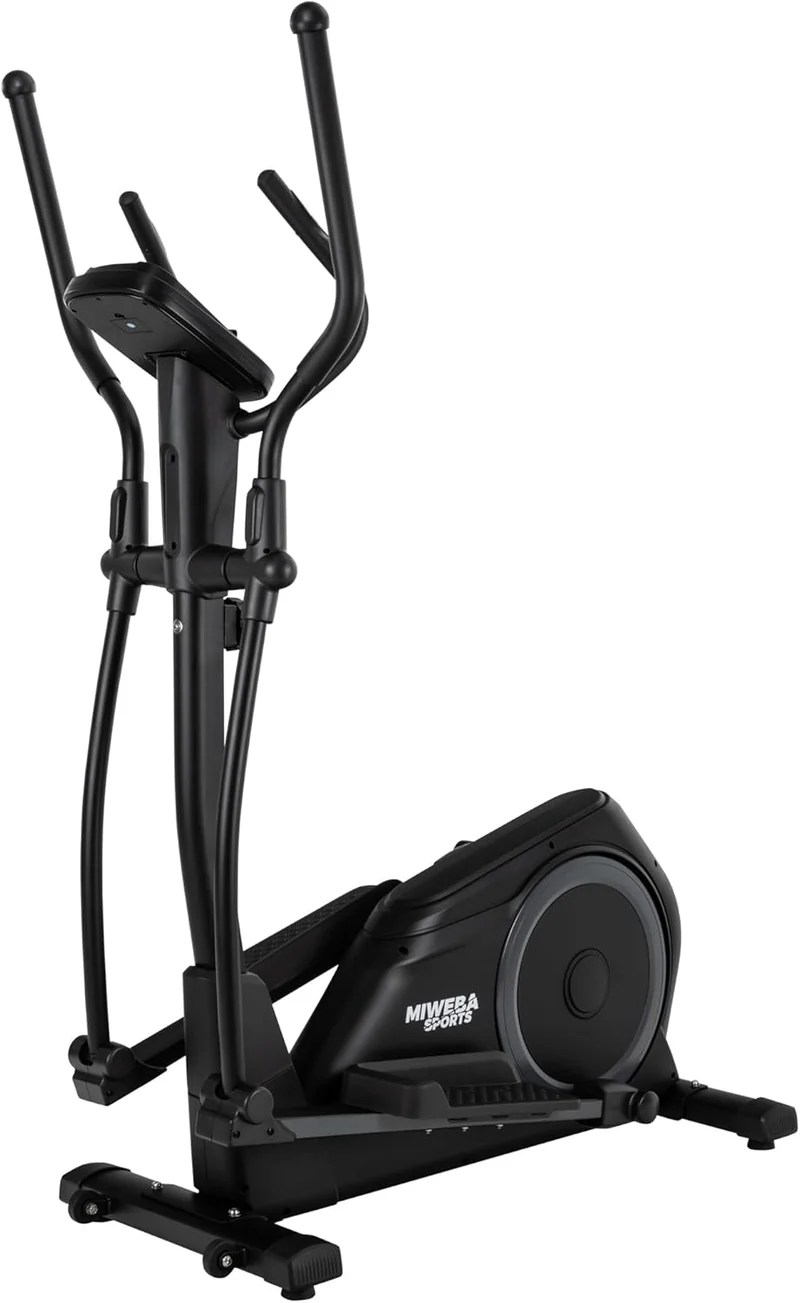 Miweba Sports MC500 Crosstrainer: Leise, 7kg Schwungmasse, LCD Monitor, Heimtrainer