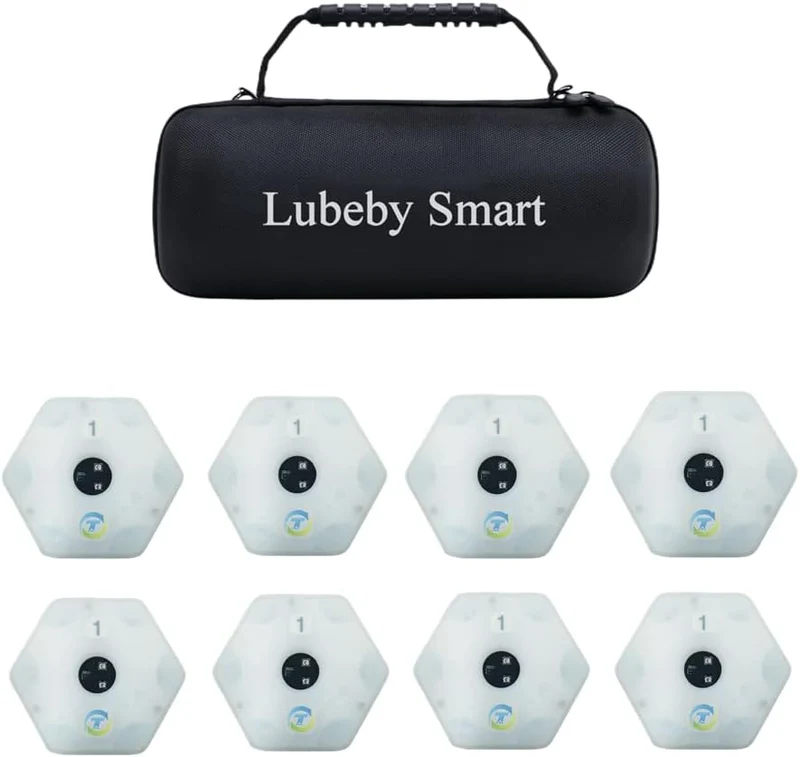 Lubeby Intelligente App-gesteuerte Reaktionslichter für Fitness, Sport und Agilitätstraining