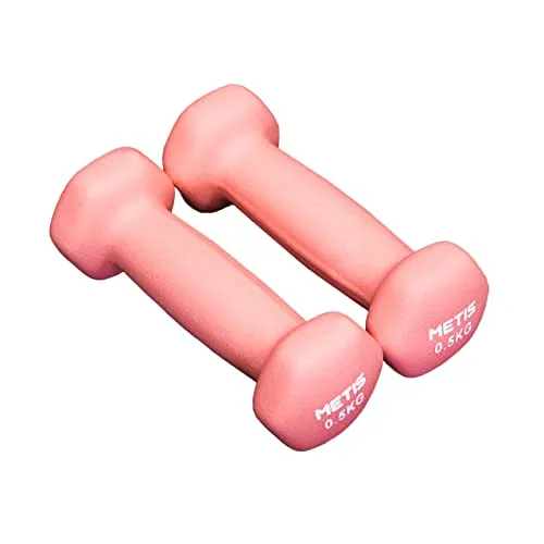 METIS Neopren Hex Hanteln Set: Vielseitige Größen für Ihr Heimtraining