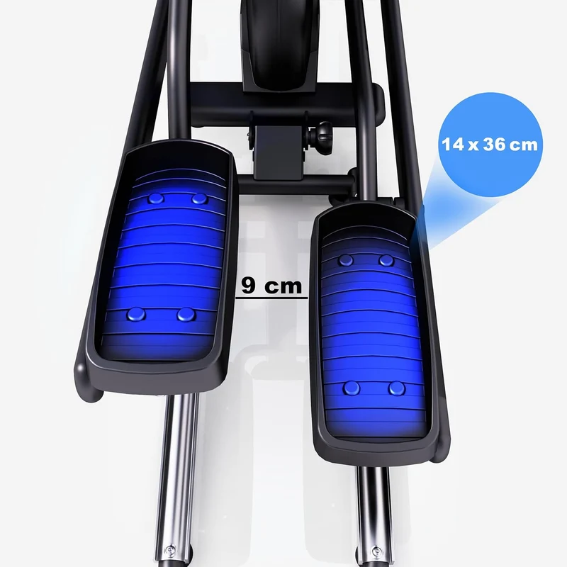 Klappbarer Ellipsentrainer für Zuhause | 24kg Schwungmasse & App