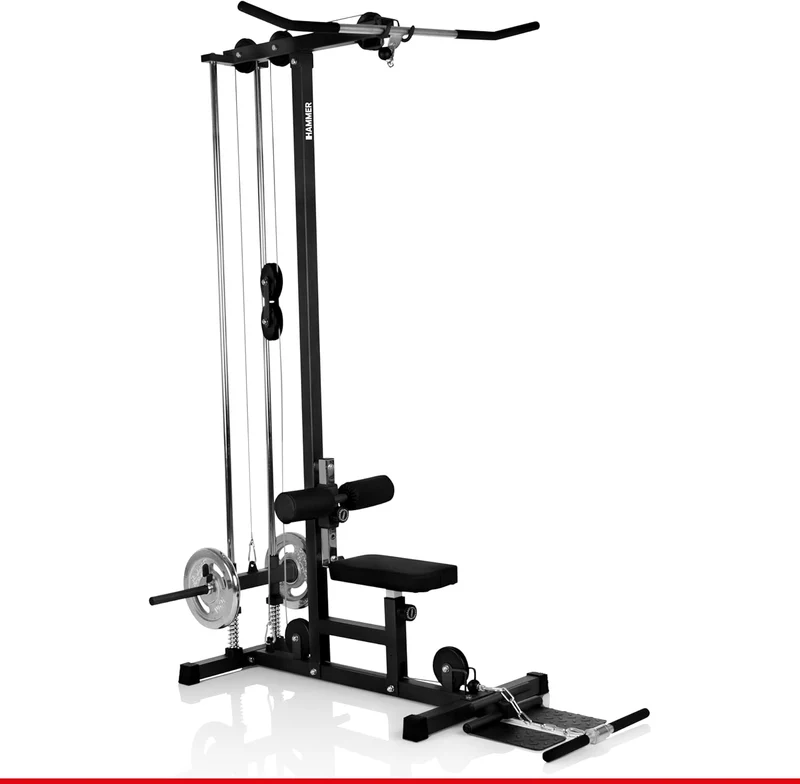 Finnlo Multi Lat Tower Zugstation – Rückentrainer, Armtrainer, Bauchmuskeltrainer