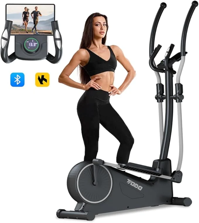 TODO 2-in-1 Crosstrainer für Zuhause mit App & LCD Monitor