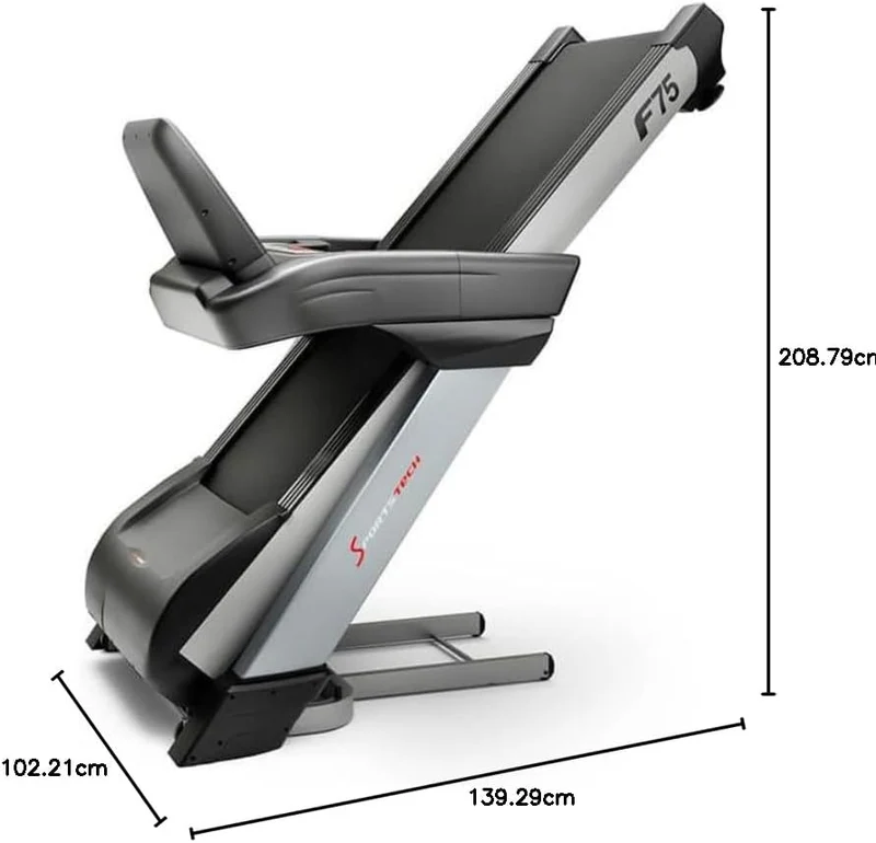 Sportstech F75: Profi-Laufband, klappbar, 7 PS, Android, Made in Germany
