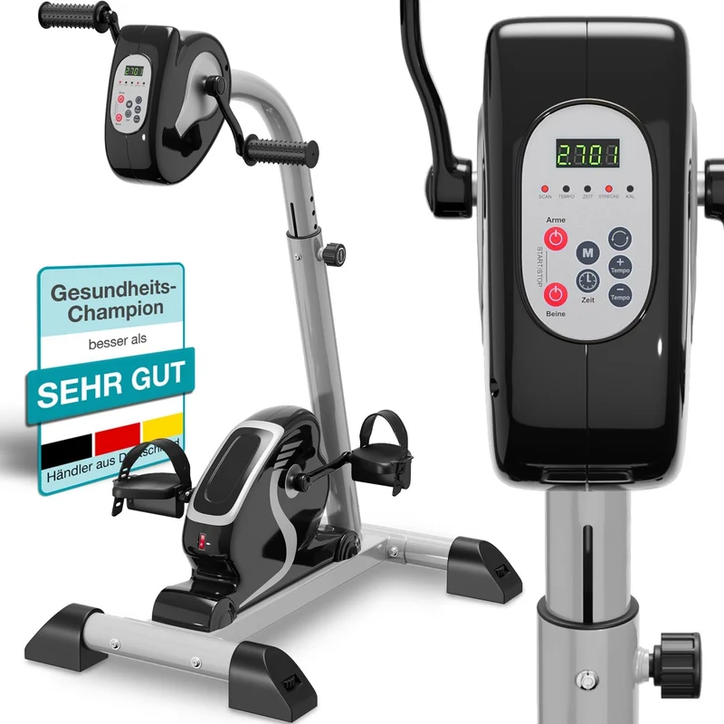 maxVitalis 2-in-1: Arm- und Beintrainer mit Motorunterstützung