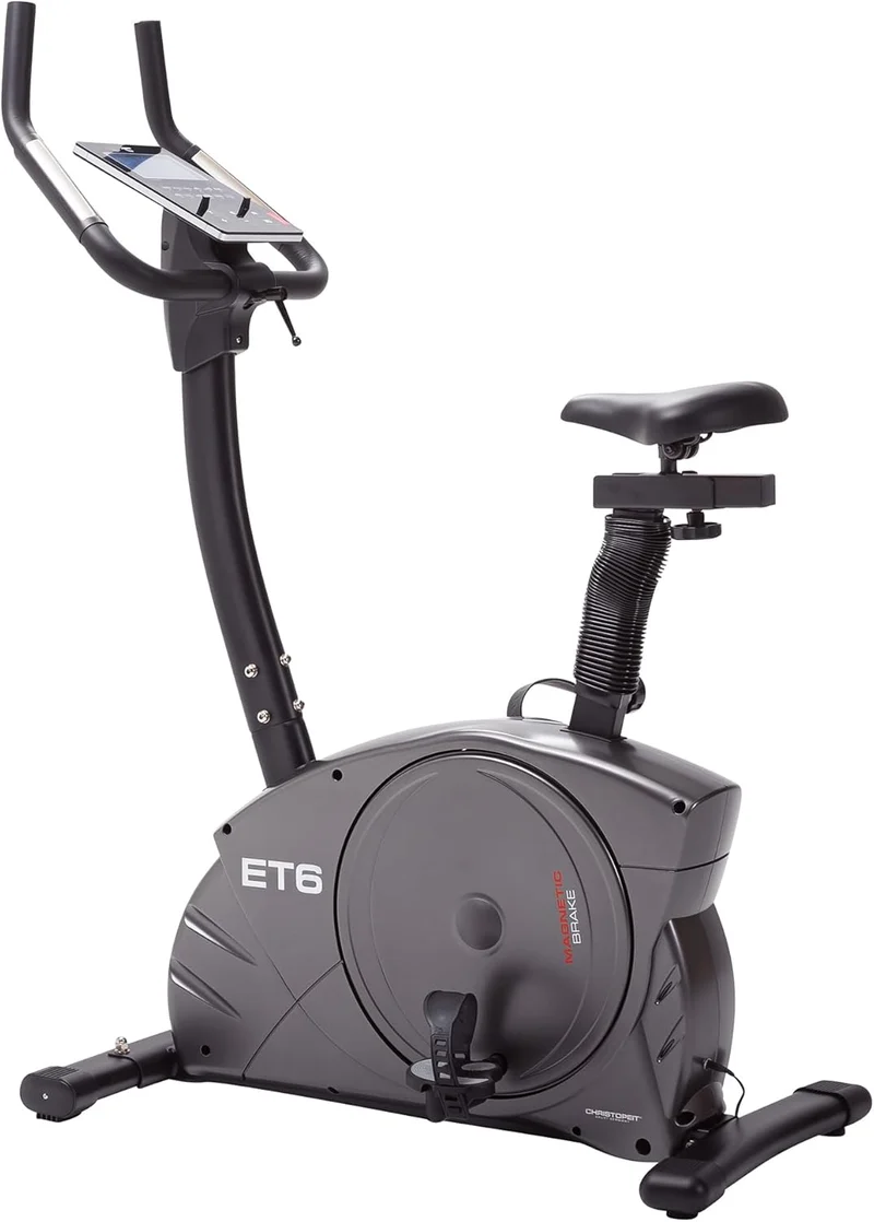 Christopeit ET 6: Ergometer mit 24 Stufen, 12 kg Bremssystem, 150 kg Traglast