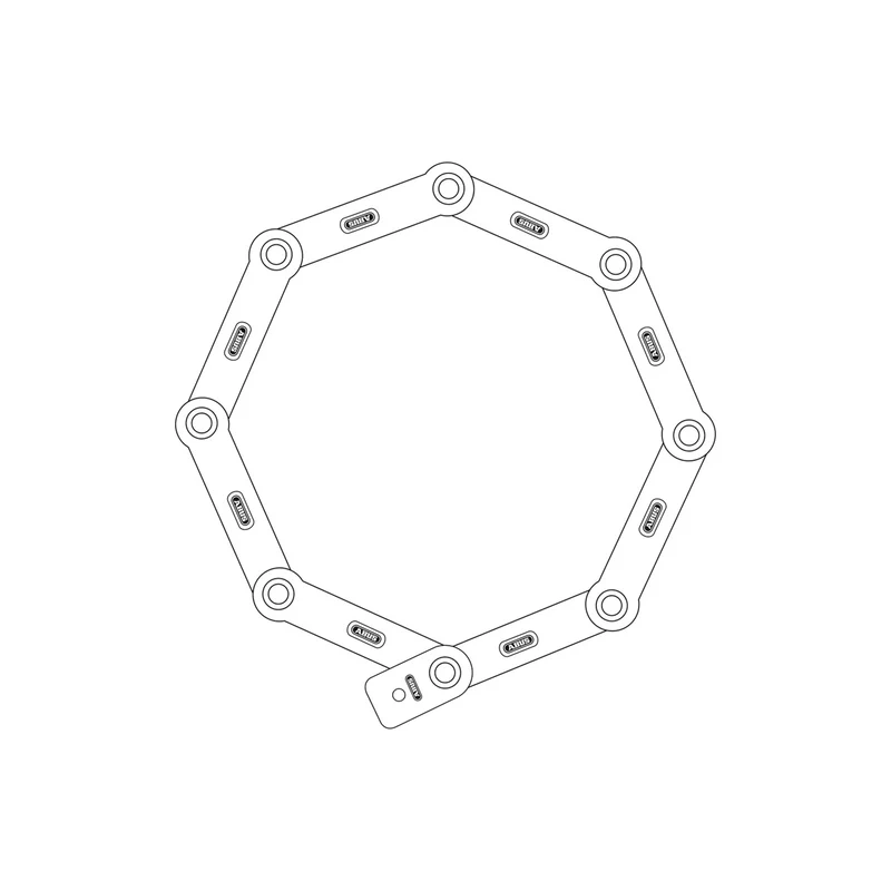 Abus Bordo Centium 6000k/120cm Faltschloss