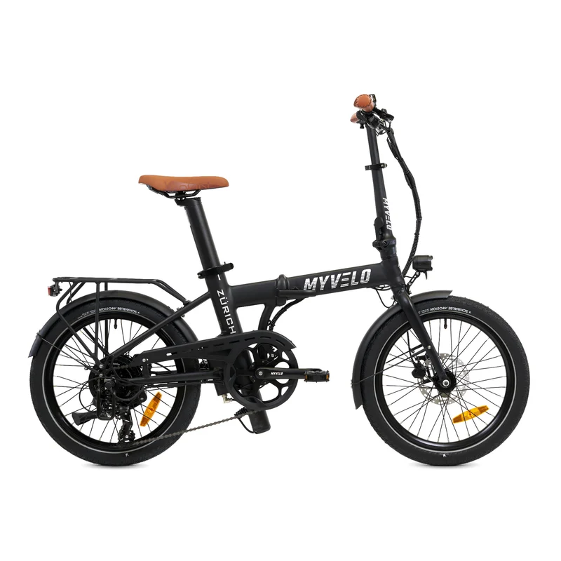 Zürich Elektro-Klapprad + Tragetasche