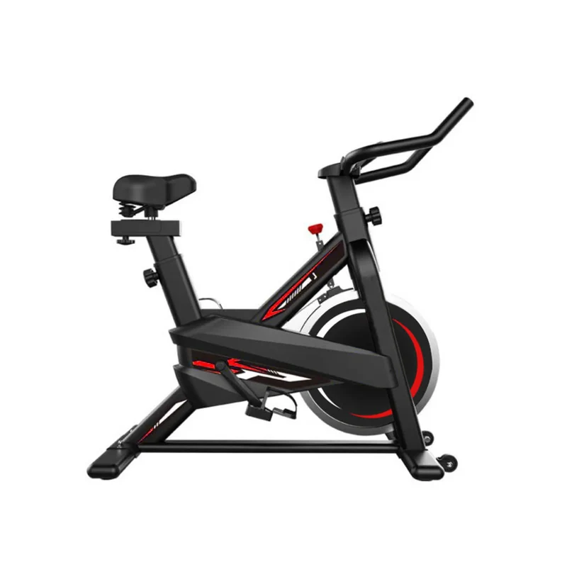 Heimtrainer Fahrrad, mit LCD-Multifunktionsdisplay, 6 Kg Schwungrad, innovatives Design