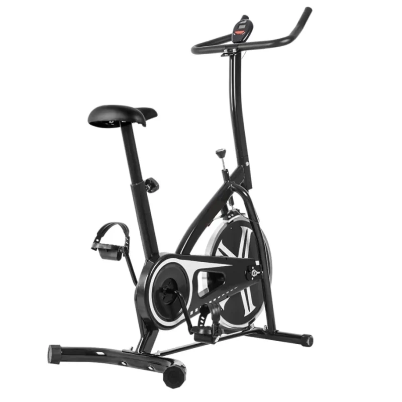 Heimtrainer Fahrrad, Sitz höhenverstellbar, mit Multifunktionsdisplay, mit Handyhalterung