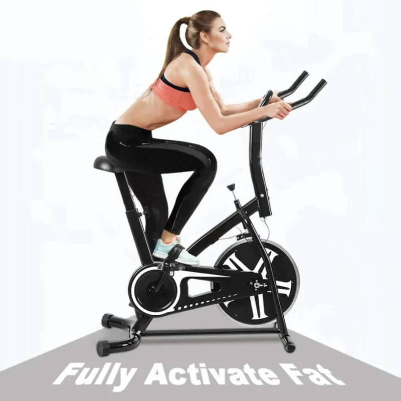 Heimtrainer Fahrrad, Sitz höhenverstellbar, mit Multifunktionsdisplay, mit Handyhalterung