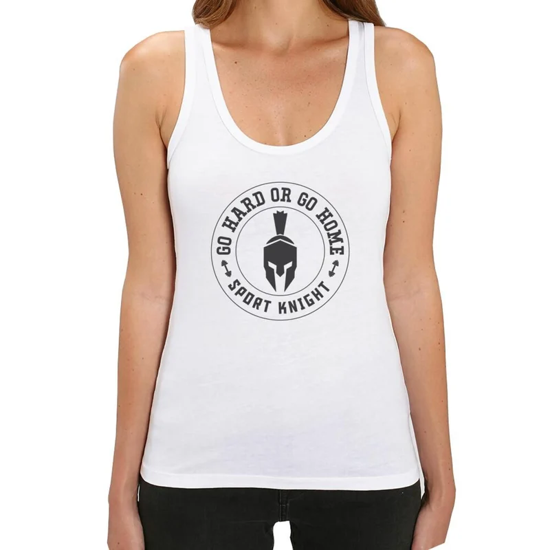 Sport-Knight® Damen Fitness Tanktop "Go Hard or Go Home"