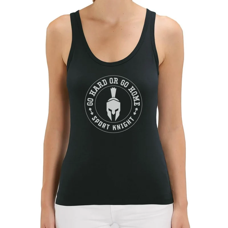 Sport-Knight® Damen Fitness Tanktop "Go Hard or Go Home"