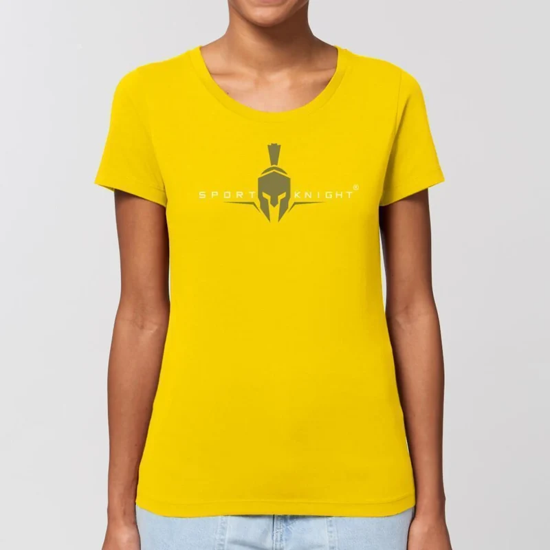 Sport-Knight® Damen Fitness T-Shirt "Sport Knight®" Organisch Premium