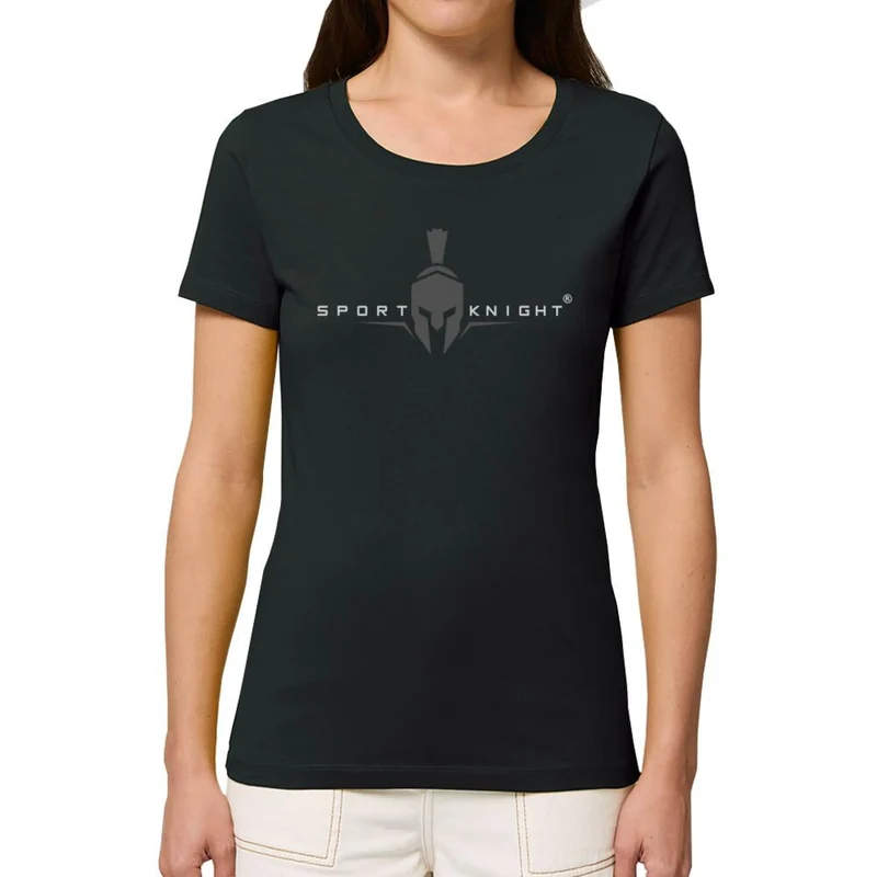 Sport-Knight® Damen Fitness T-Shirt "Sport Knight®" Organisch Premium