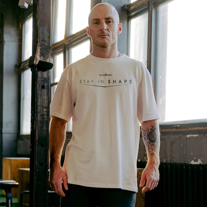 Sport-Knight® Herren Oversize T-Shirt "Stay in Shape"