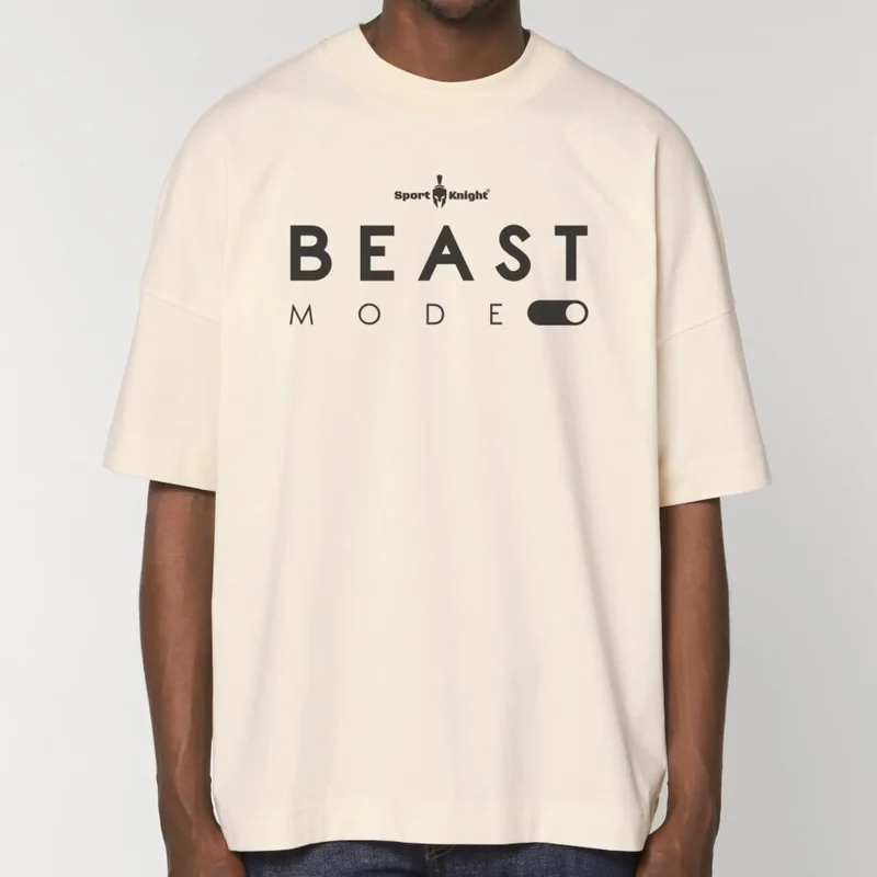 Sport-Knight® Herren Oversize T-Shirt "Beast Mode On"