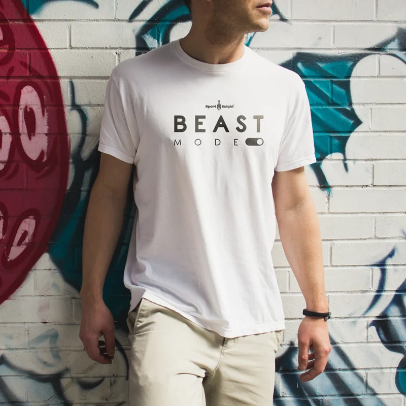 Sport-Knight® Herren Fitness T-Shirt "Beast Mode On"